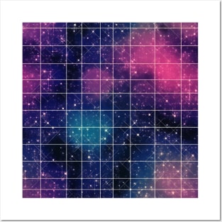 Endless Vastness - Infinite Space Seamless Pattern Posters and Art